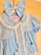 Load image into Gallery viewer, Blue Swiss Cotton Long Leg Pyjamas