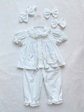 Load image into Gallery viewer, Blue Swiss Cotton Long Leg Pyjamas