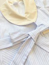 Load image into Gallery viewer, PREORDER Blue Stripes Pyjamas and Nightcoat