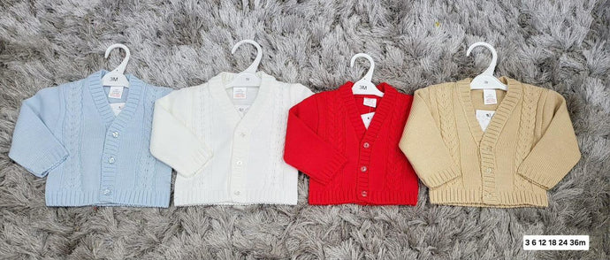 Boys Cardigans - 5 Colours