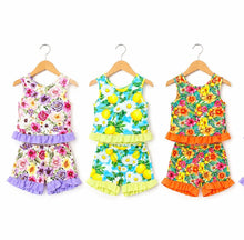 Load image into Gallery viewer, Frill Short Sets - Choose Colour