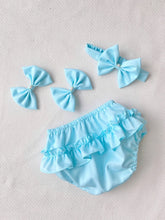 Load image into Gallery viewer, Turquoise Blue Sleeveless Smocked Dress