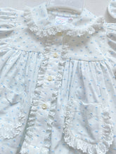 Load image into Gallery viewer, Blue Swiss Cotton Long Leg Pyjamas