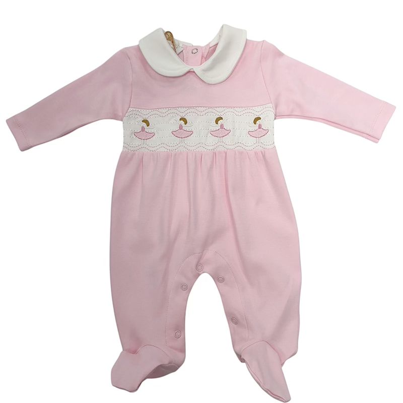 Pink Ballerina Babygrow