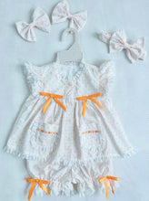 Load image into Gallery viewer, Orange Swiss Cotton Short Pyjamas