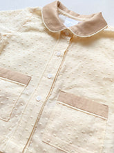 Load image into Gallery viewer, Boys Coffee and Cream Swiss Cotton Pyjamas