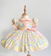 Load image into Gallery viewer, Pink Floral Classic Dress