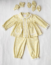Load image into Gallery viewer, PREORDER Versailles Golden Ivory Long Sleeve Pyjamas