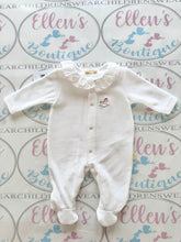 Load image into Gallery viewer, Baby GI Pink Rocking Horse Velvet Babygrow