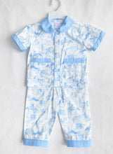 Load image into Gallery viewer, Blue Cowboy Pyjamas and Nightcoat