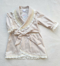 Load image into Gallery viewer, Beige Lux Cotton Pyjamas and Nightcoat