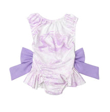 Load image into Gallery viewer, Girls Lilac Toile Swimsuit