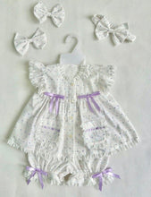 Load image into Gallery viewer, Lilac Swiss Cotton Short Pyjamas