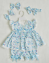 Load image into Gallery viewer, Blue Strawberry Short Pyjamas