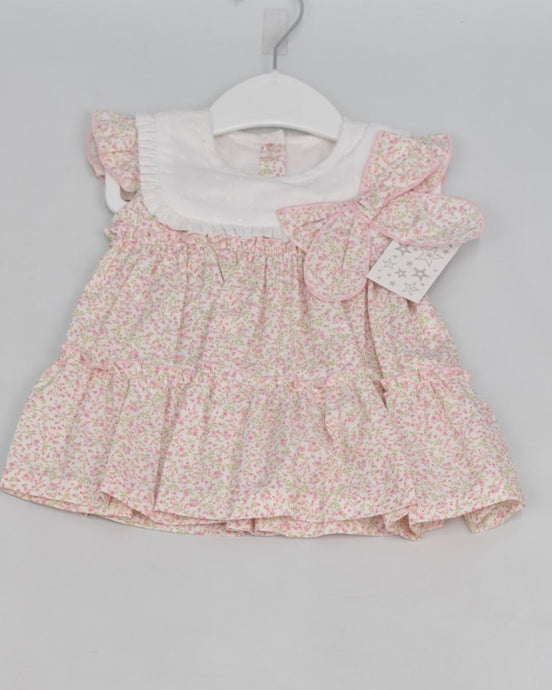 Pink Dainty Floral Dress