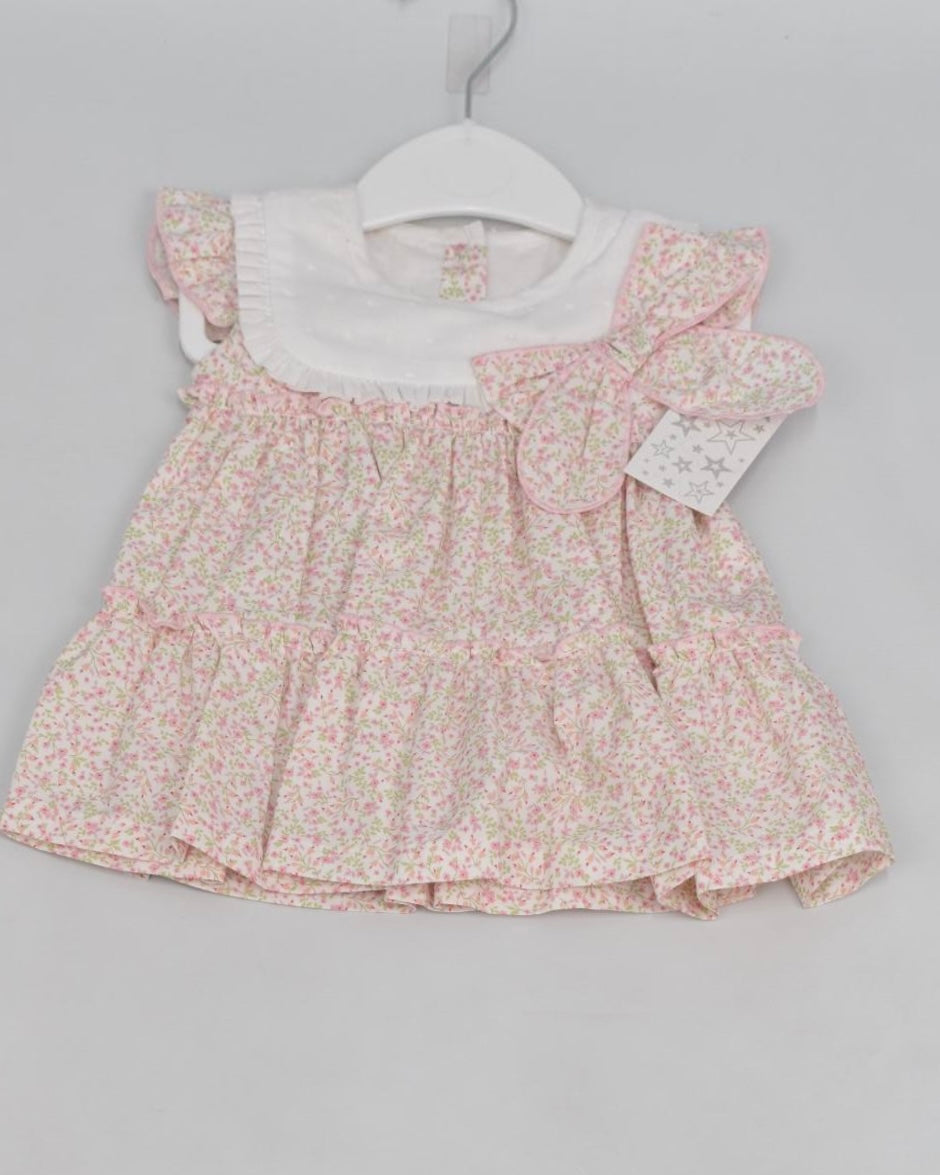 Pink Dainty Floral Dress