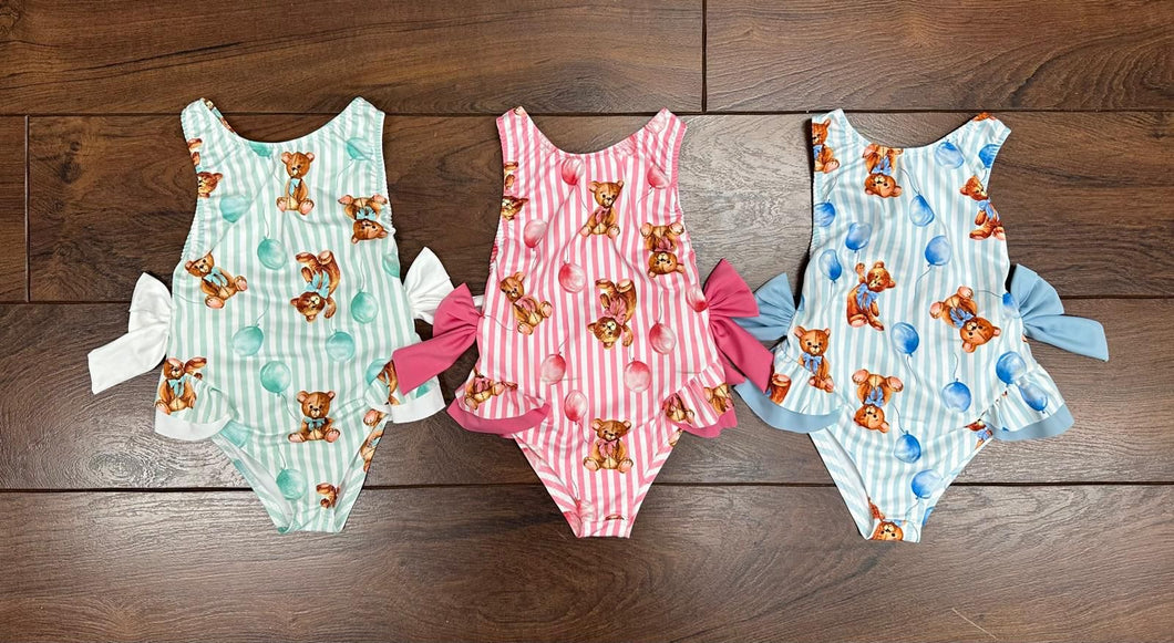 Teddy Swimming Costumes - Choose Colour