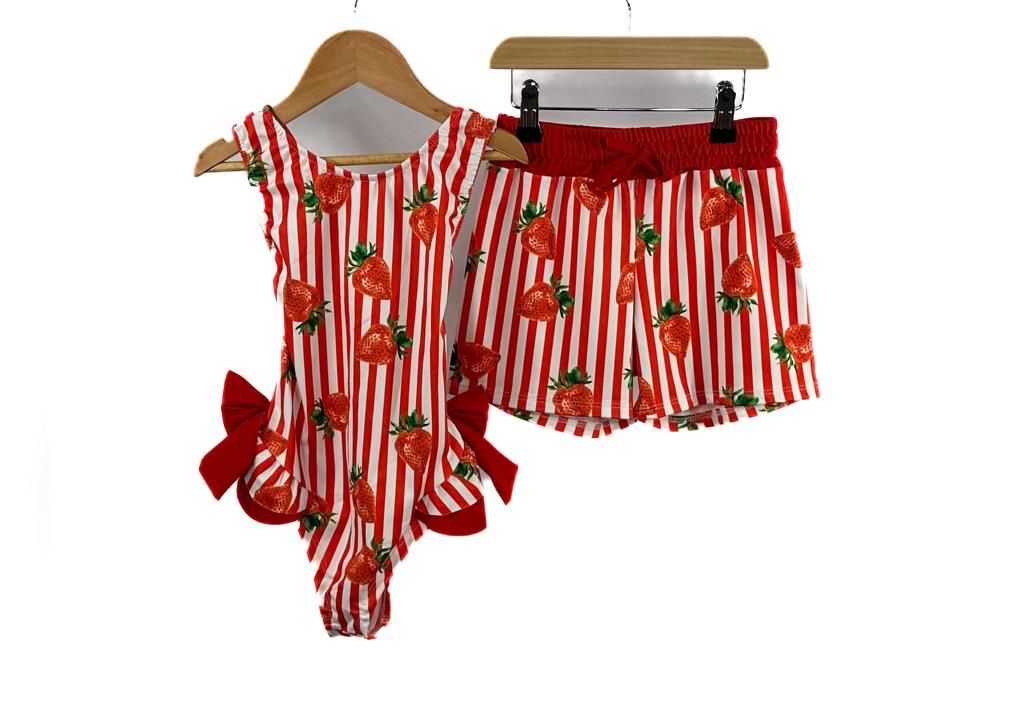 Strawberries Swim Shorts