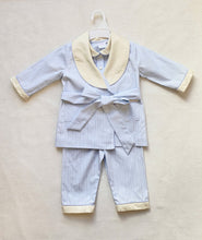 Load image into Gallery viewer, PREORDER Blue Stripes Pyjamas and Nightcoat