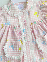 Load image into Gallery viewer, Pink Bows Long Leg Pyjamas