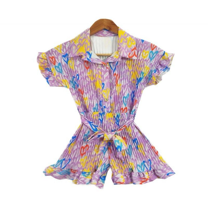 Lilac Hearts Playsuit