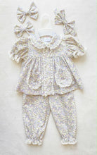 Load image into Gallery viewer, Lilac Liberty Floral Long Leg Pyjamas