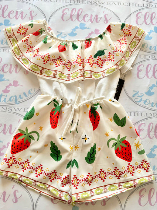 Strawberries Playsuit