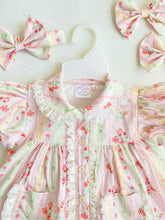 Load image into Gallery viewer, Pink Roses Cotton Long Leg Pyjamas