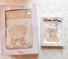 Load image into Gallery viewer, Blanket and Cream Teddy Velvet Two Piece Set