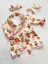 Load image into Gallery viewer, Girls Christmas Toy Shop Pyjamas and Nightcoat