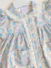 Load image into Gallery viewer, Lilac and Blue Floral Long Leg Pyjamas