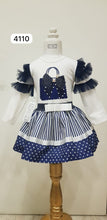 Load image into Gallery viewer, Navy Handbag Skirt Set