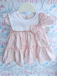 Pink Dainty Floral Dress