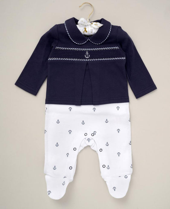 Navy Sailor Babygrow