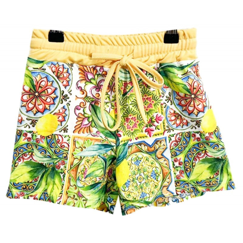 Lemon Italian Swim Shorts