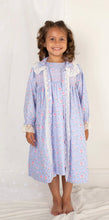 Load image into Gallery viewer, Floral Smocked Nightcoat and Nightgown Set